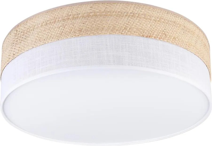 Plafonieră LED SIRJA BOHO LED/36W/230V Ø 45 cm bej/alb