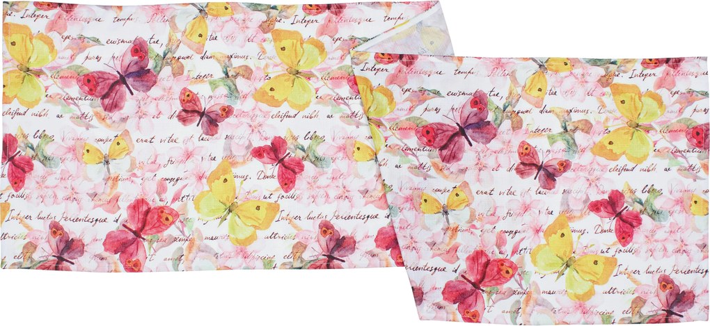 Fata de masa Butterfly 40x140 cm