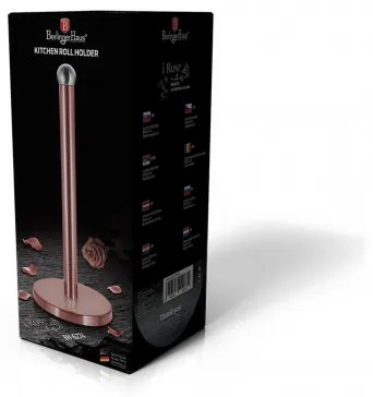 Suport rola servetele de bucatarie I-Rose Line Collection Berlinger Haus BH 6274