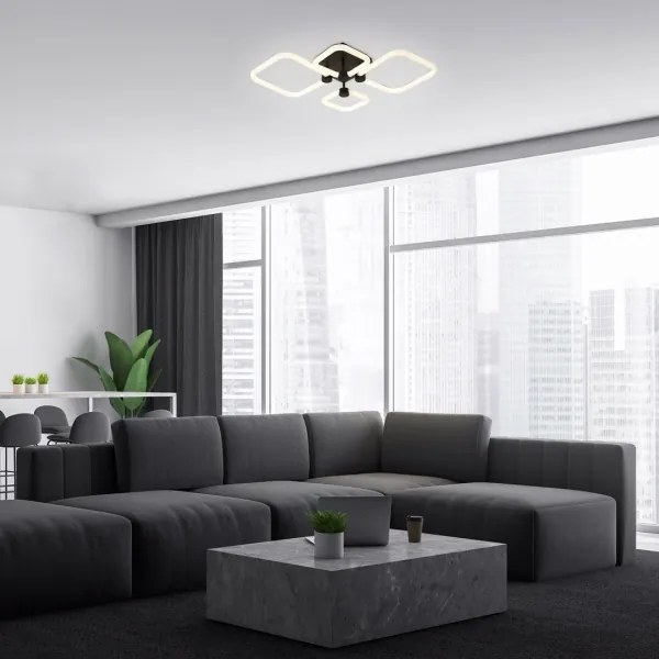 Rabalux 71006 - Plafonieră LED reglabilă SOTIRIS LED/47W/230V + telecomandă