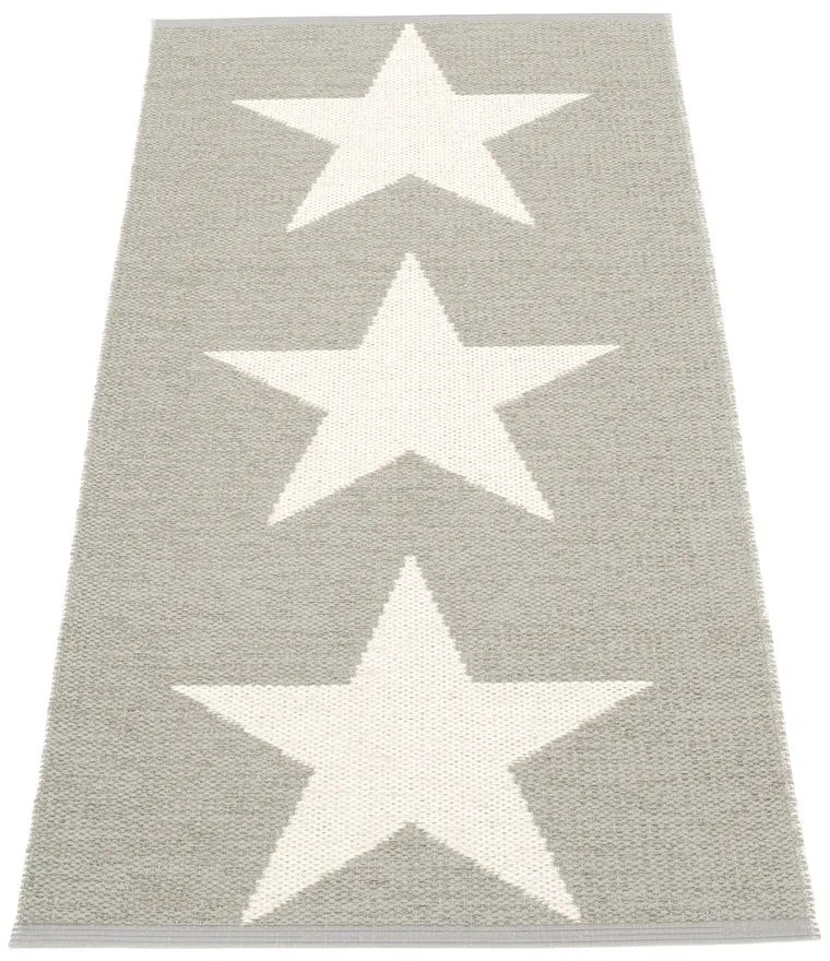 Covor tip traversă pentru interior și exterior gri deschis 70x150 cm Viggo Warm Grey – Pappelina