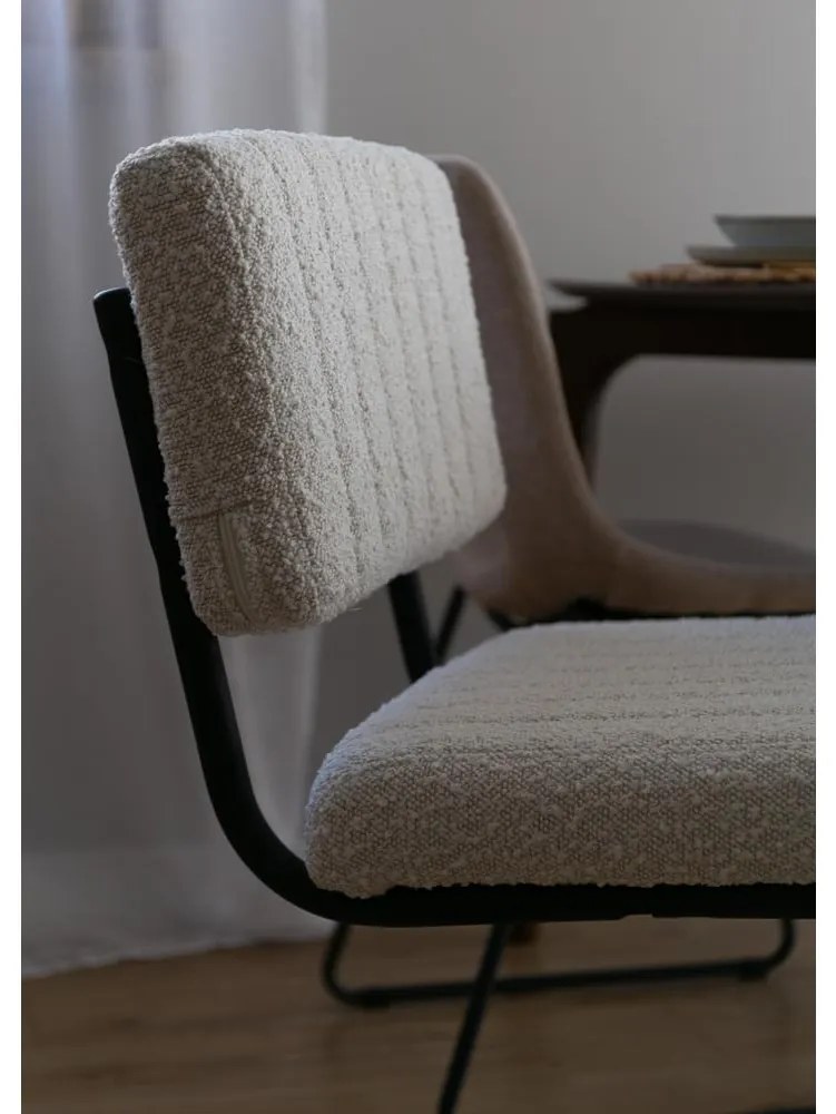 Scaun sufragerie Starsky  (alb + negru). 1099108