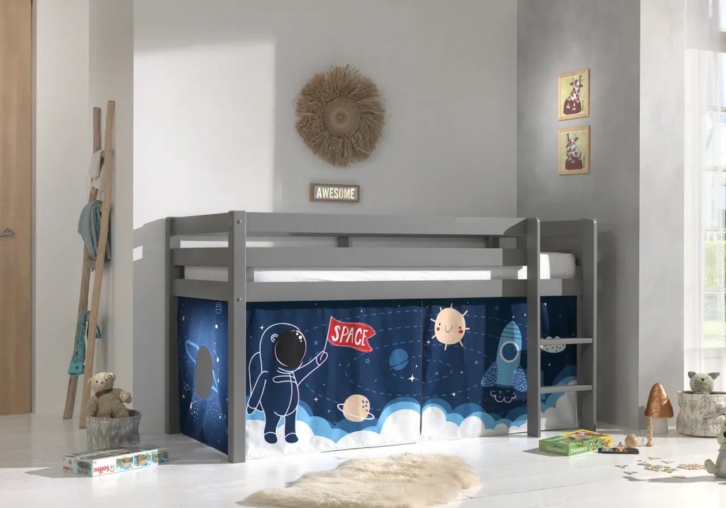 PINO PAT SEMI-INALT și cortina Space Shuttle.