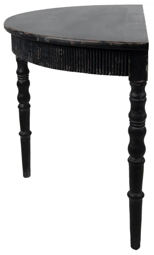 Consola neagra, din lemn, Noirea