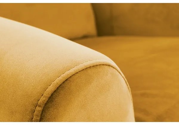 Fotoliu reglabil RELAXA, galben