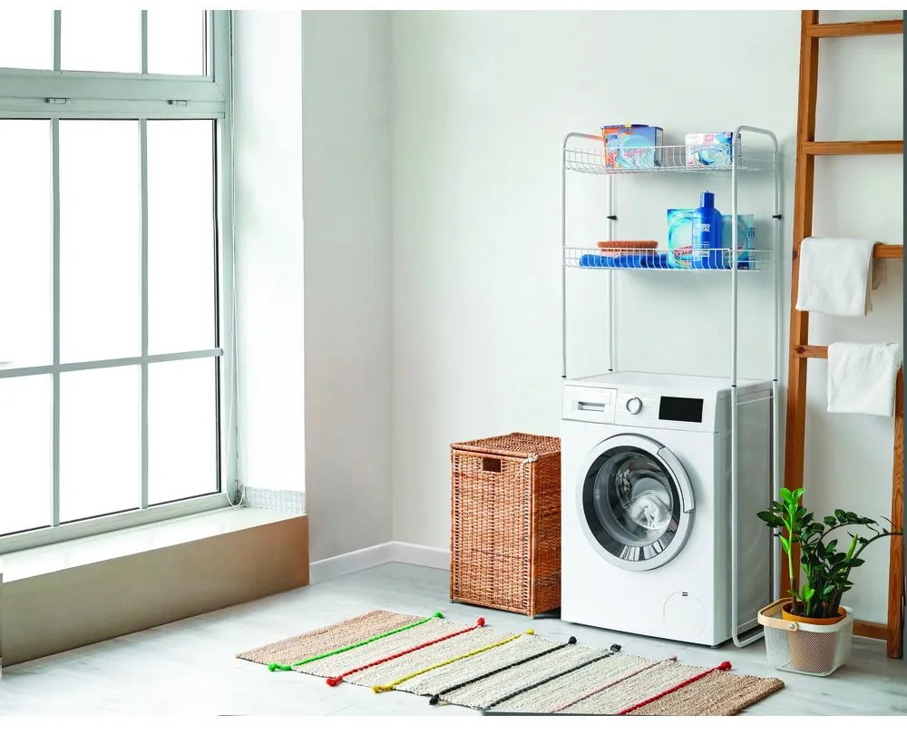 Etajeră cu 2 rafturi deasupra mașinii de spălat Metaltex Sky Wash