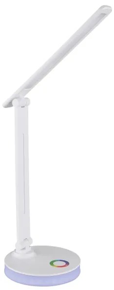 Globo 58445W - Lampă de birou LED RGBW dimabilă GERALDO LED/5W/230V + LED/2W