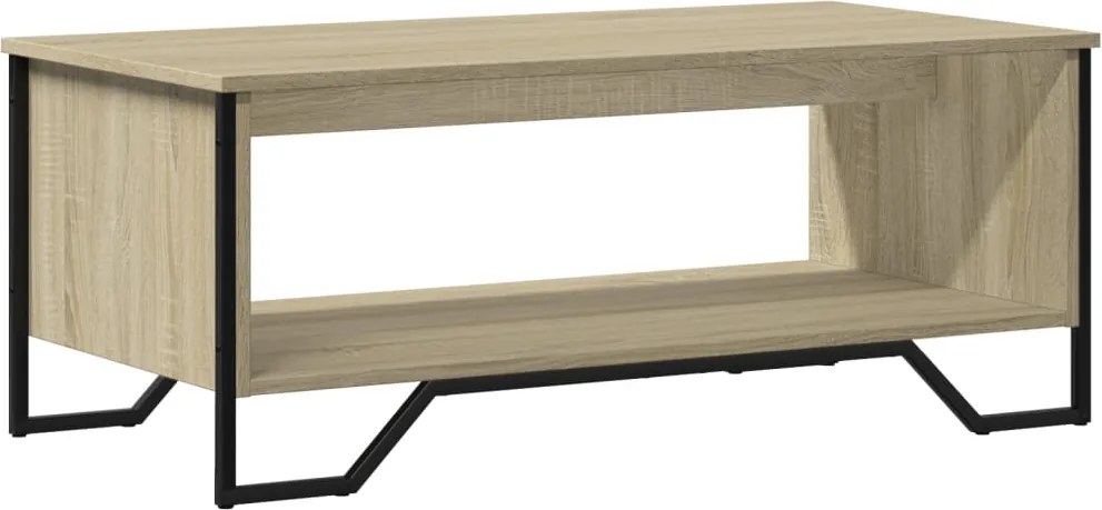 vidaXL Măsuță de cafea, stejar sonoma, 100x51x40 cm, lemn prelucrat