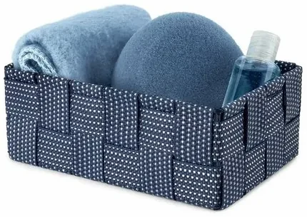 Organizator depozitare pentru sertare Compactor Toronto, 18 x 12 x 7 cm, albastru, M