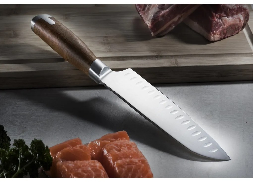 Cuțit japonez Santoku Catler DMS 178