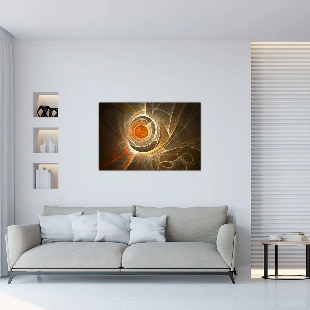 Tablou cu abstracție (90x60 cm)
