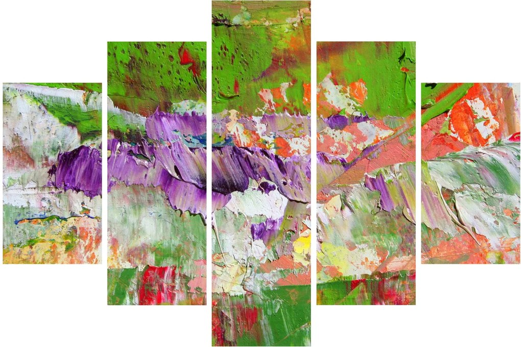 Tablou cu abstracție - pictura (150x105 cm)