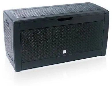 Lada depozitare de gradina, antracit, 310 L, 119x48x60 cm, Matuba