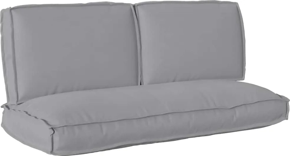 vidaXL Set de perne 3 pcs Gri Material Oxford