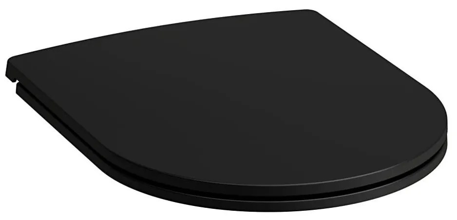 LAUFEN H8989667160001 - Capac WC SoftClose PRO din duroplast, negru