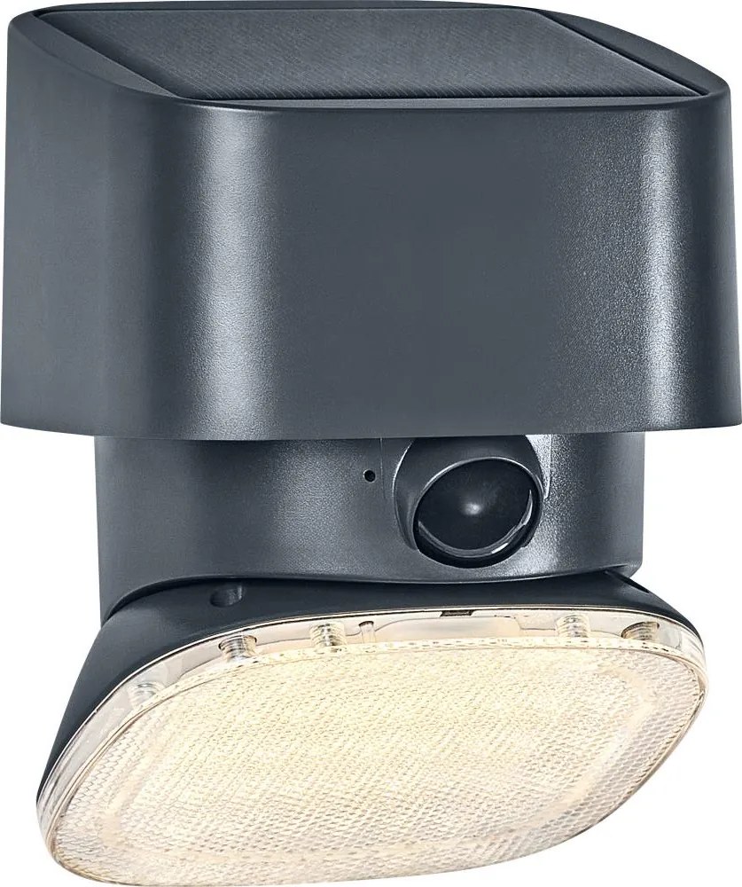 Osram - Aplică solară LED ENDURA STYLE LED/10,3W/4,2V 2000 mAh IP54 antracit
