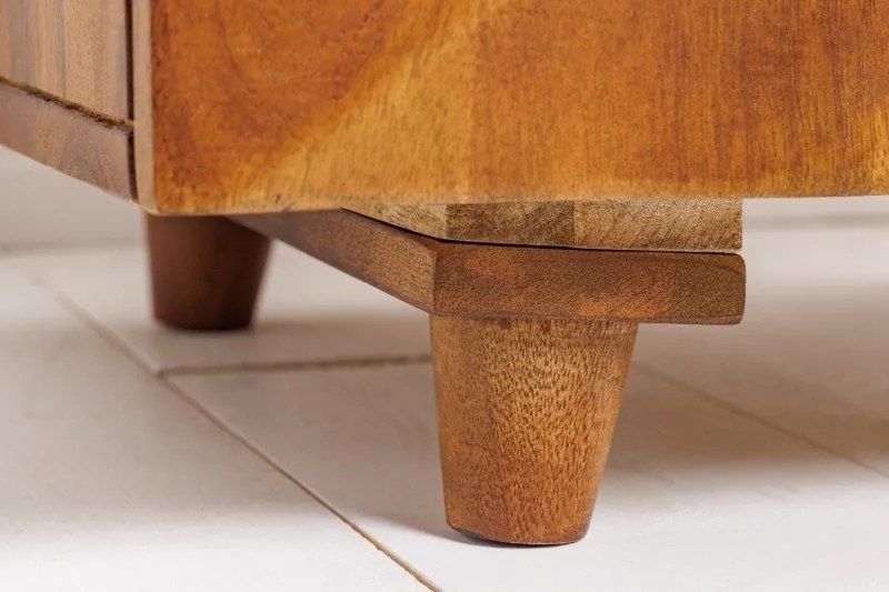 Noptiera din lemn de mango Scorpion 50cm, maro