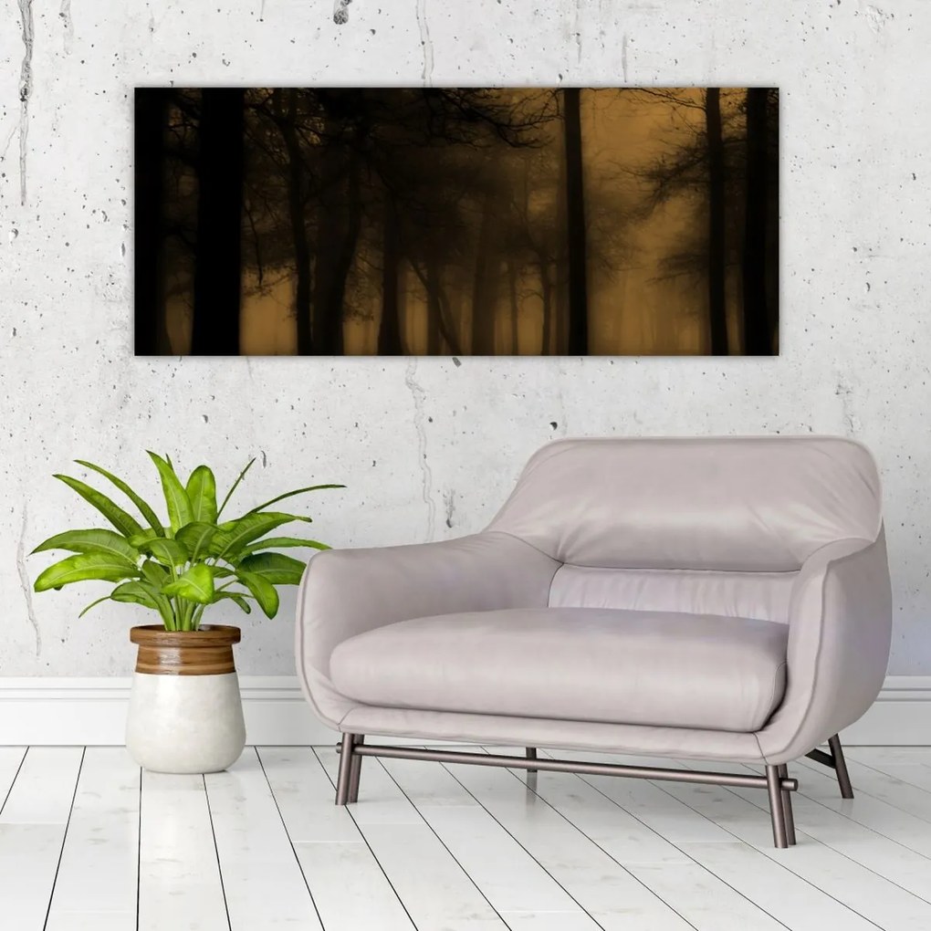 Tablou - Pădurea întunecată (120x50 cm)