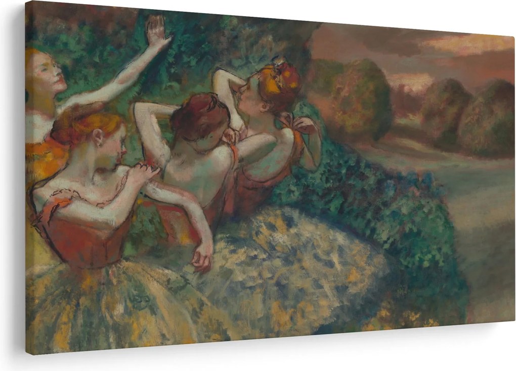 Tablou - Edgar Degas, Four Dancers, reproducere (90x60 cm)