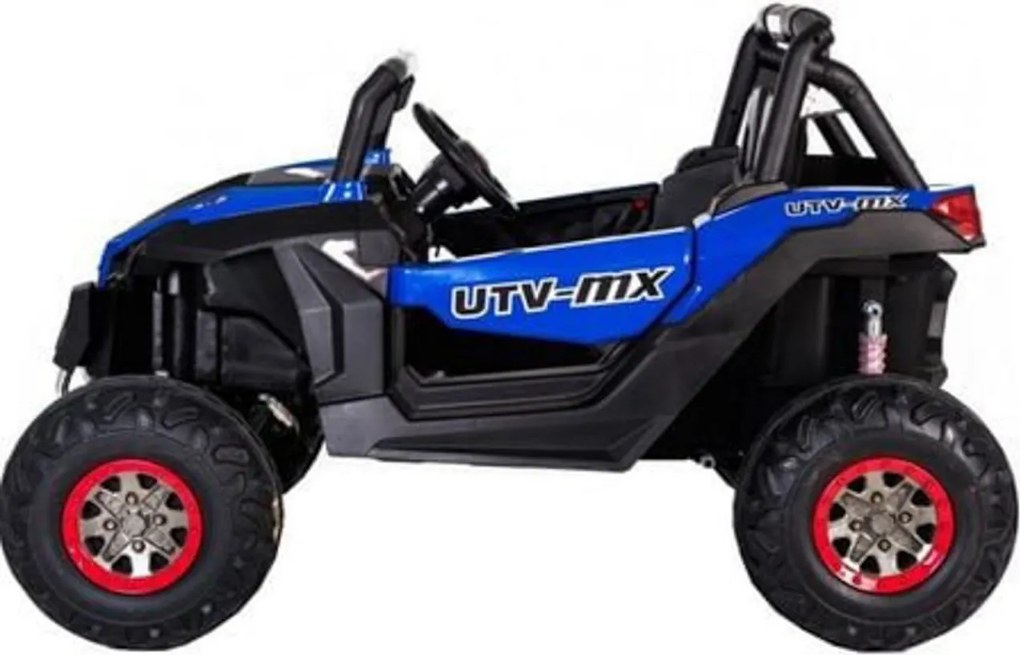 Masinuta Electrica cu acumulator pentru copii NOVOKIDS™ Buggy UTV , 2 locuri, Cu faruri luminoase, Roti din Cauciuc EVA, 3-12 ani , max 50 kg , 2