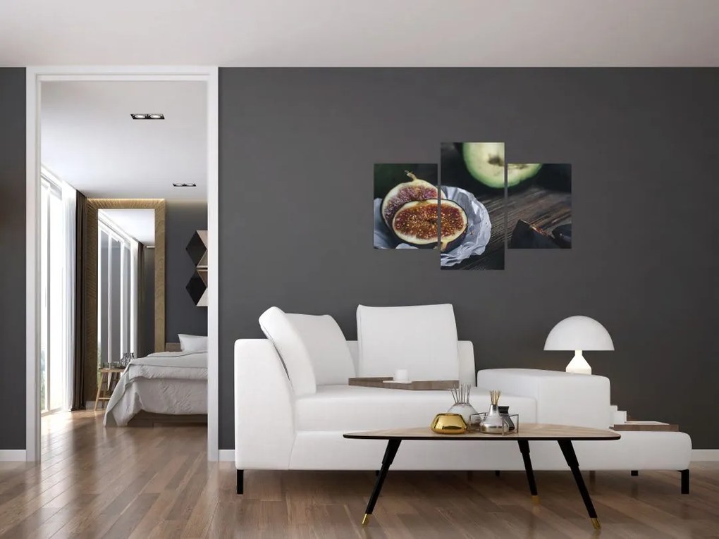Tablou cu fistic și avocado (90x60 cm)