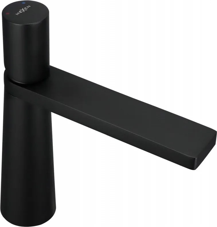 Mexen Nox baterie de lavoar, neagră - 744200-70