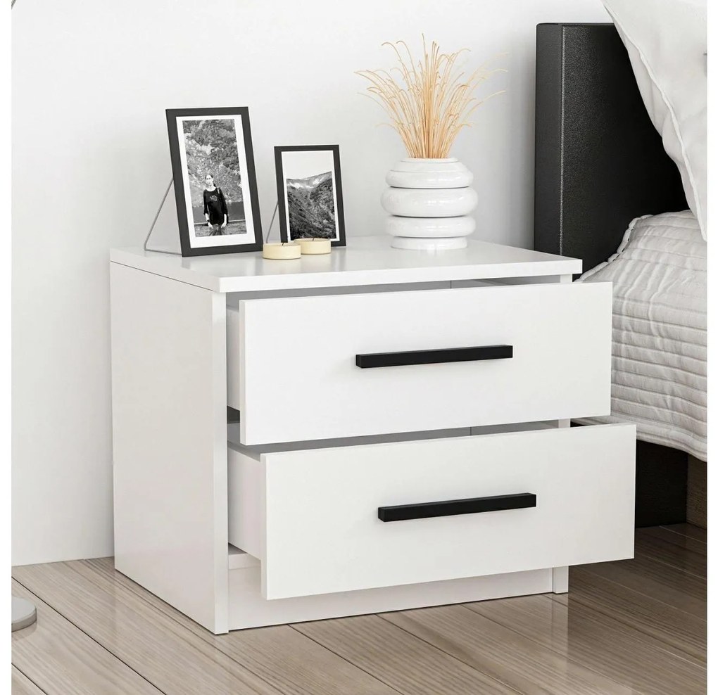 Noptieră Bubose 3 (alb). Promo -26%. 1094444