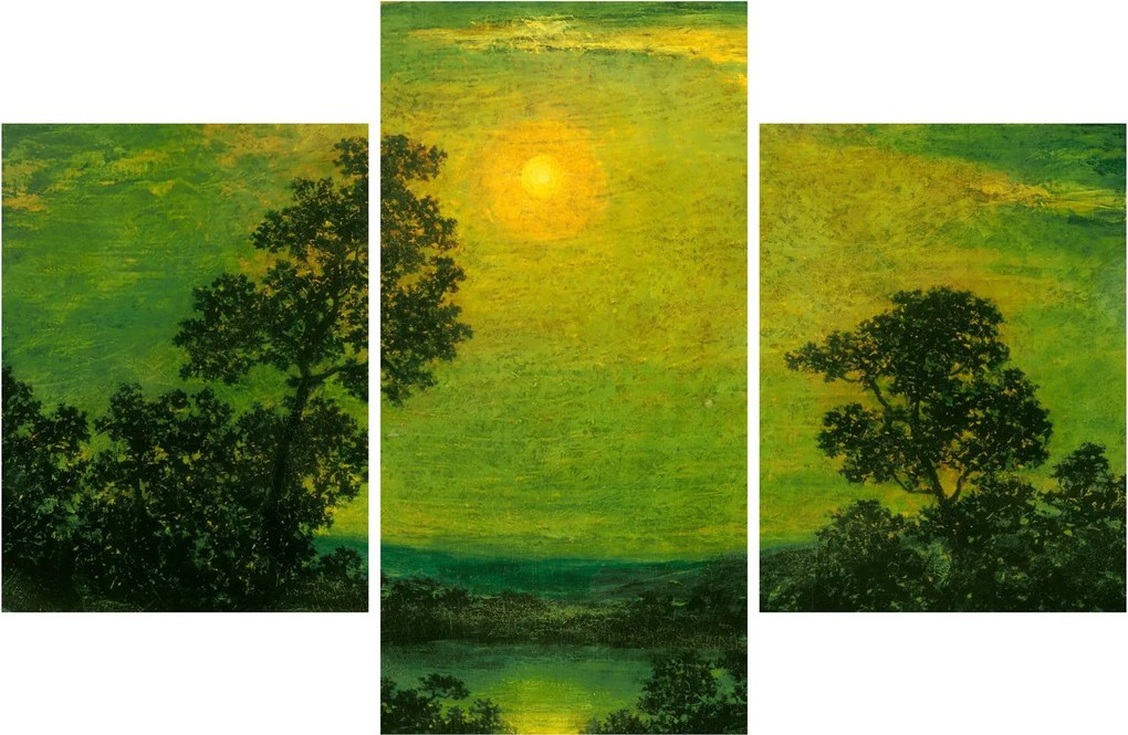 Tablou - Imitator of Ralph Albert Blakelock, Moonlight, reproducere (90x60 cm)