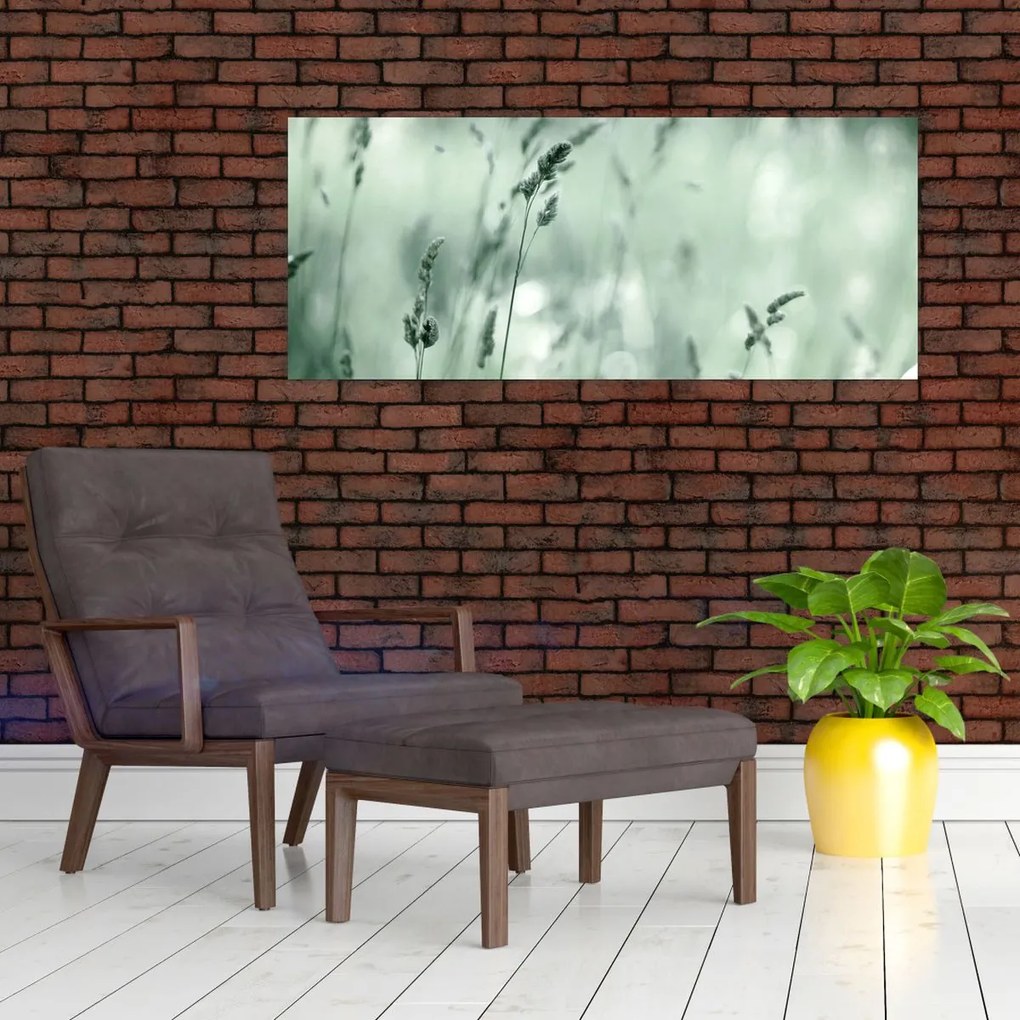 Tablou - Pajiște verde (120x50 cm)