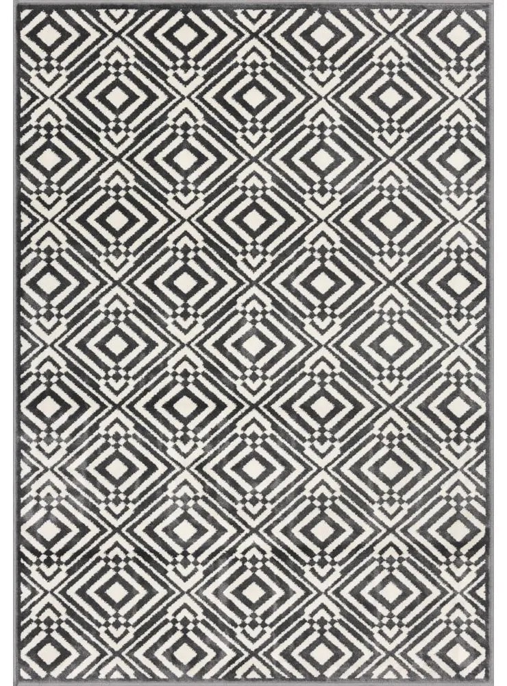 Covor gri închis 200x280 cm Soft – FD