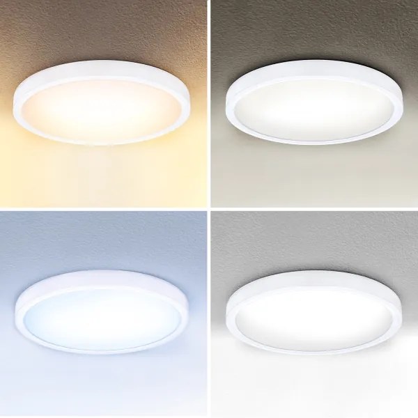 Plafonieră LED dimabilă Brilagi ESTELA LED/48W/230V 3000-6500K ø 40 cm alb + telecomandă