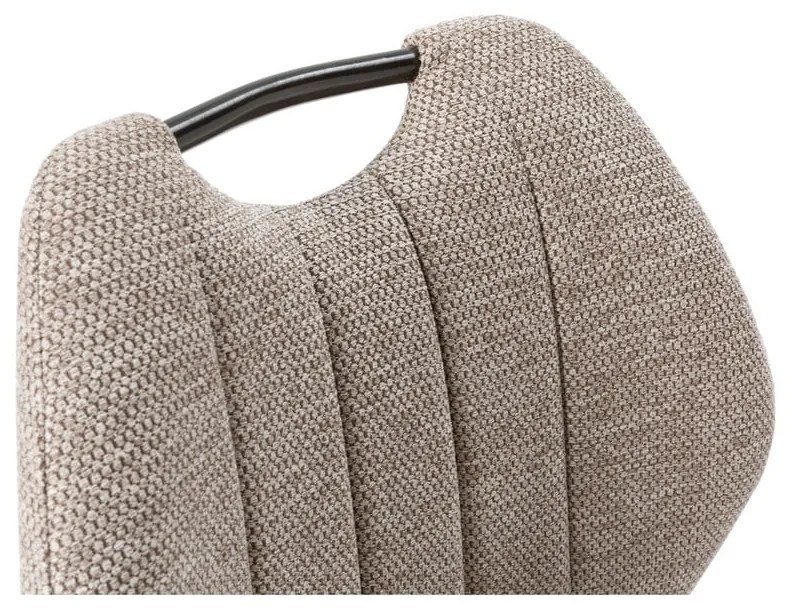 Scaune de bar maro deschis 2 buc. (înălțime șezut 65 cm) Muli – Marckeric