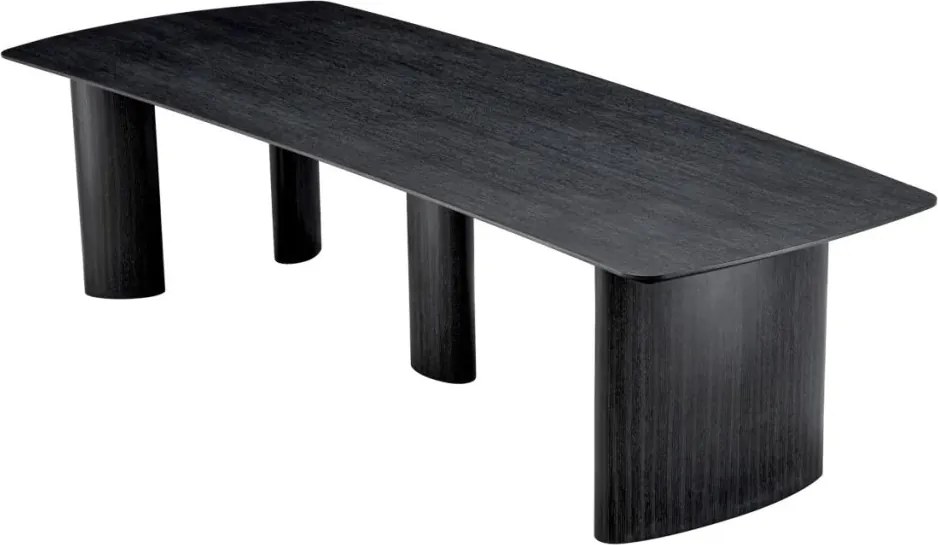 Masa design LUX Bergman L Charcoal grey, 300x120cm