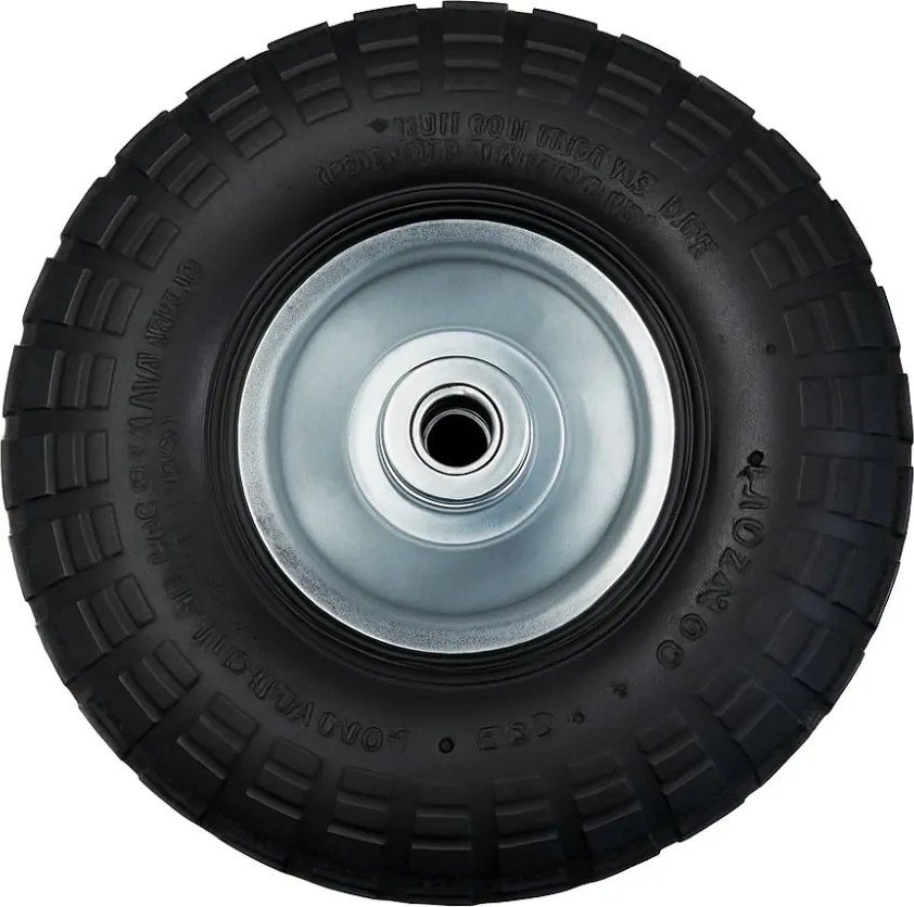 Cărucior de grădină 3 în 1 cu basculantă, capacitate de încărcare până la 250 kg, oțel galvanizat