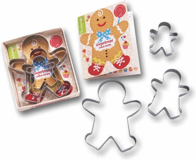 Set 3 forme pentru tăiat aluatul Cooksmart ® Gingerbread