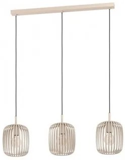 Suspensie vintage 3 becuri E27 Romazzina 900497 Eglo