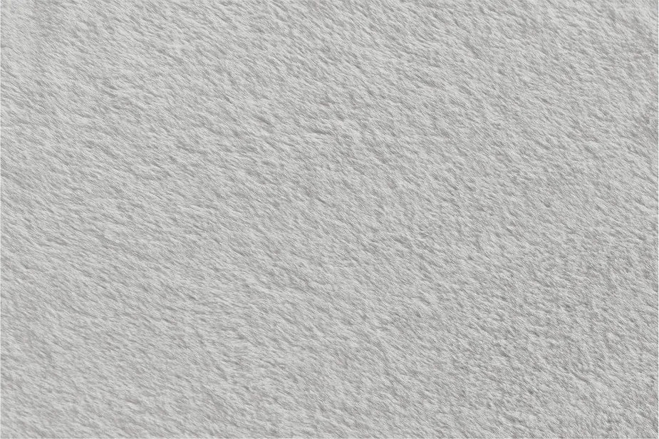 Fotoliu bean bag gri deschis cu tapițerie din blană artificială Lilibet – Bobochic Paris