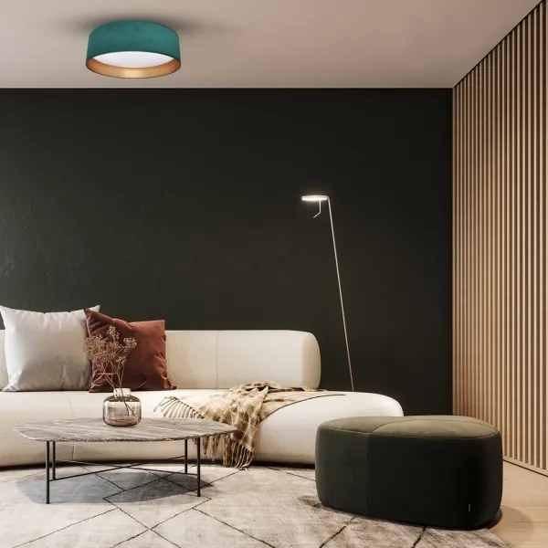 Plafonieră LED RONDO LED/18W/230V verde