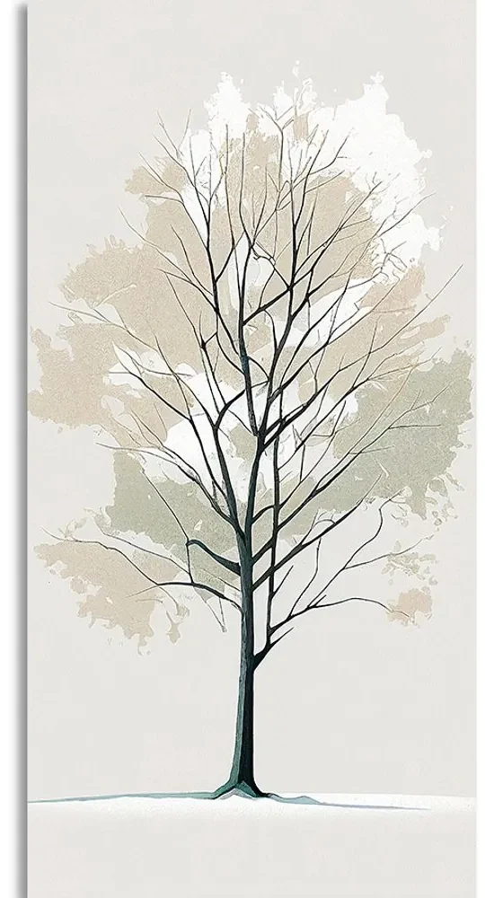 Tablou copac în design minimalist
