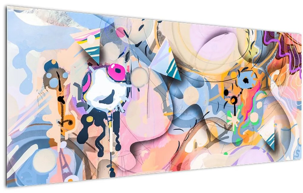 Tablou - Abstracție de basm (120x50 cm)