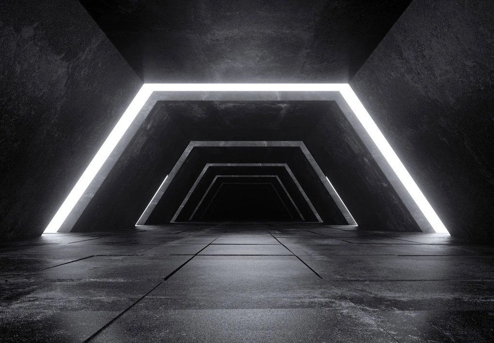 Fototapet - Tunel 3D (147x102 cm)
