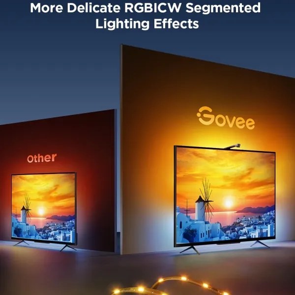 Govee TV Backlight 3 Lite 55-65" SMART LED RGBICW Wi-Fi IP67 + DO