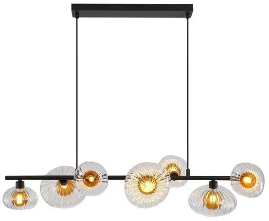 Lustra sticla transparenta si chihlimbar Sunbeam 7L