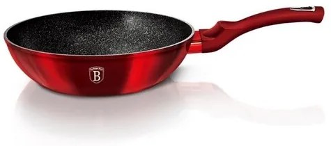 Wok Berlinger Haus Burgundy Metallic Line, 28 cm