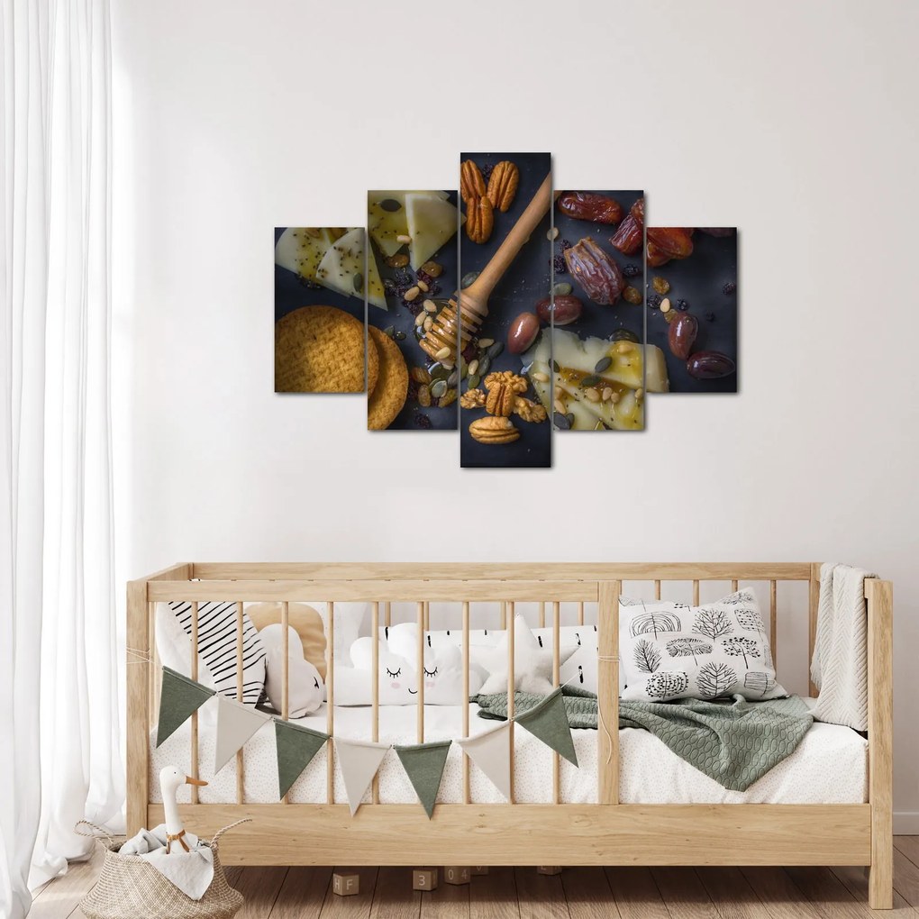 Tablou cu cu fructe uscate (150x105 cm)