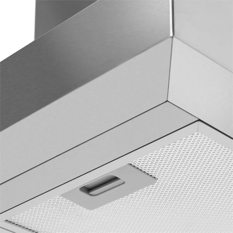 Klarstein Zelda 90, hotă, 210 W, 3 nivele, 650 m³/h, LED, clasă de energie B, oțel