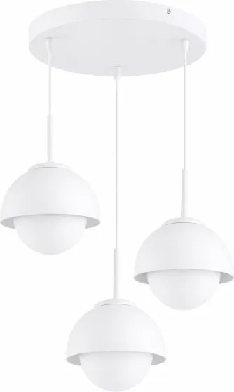 BRILAGI - Candelabru pe cablu COSMO 3xE27/60W/230V alb