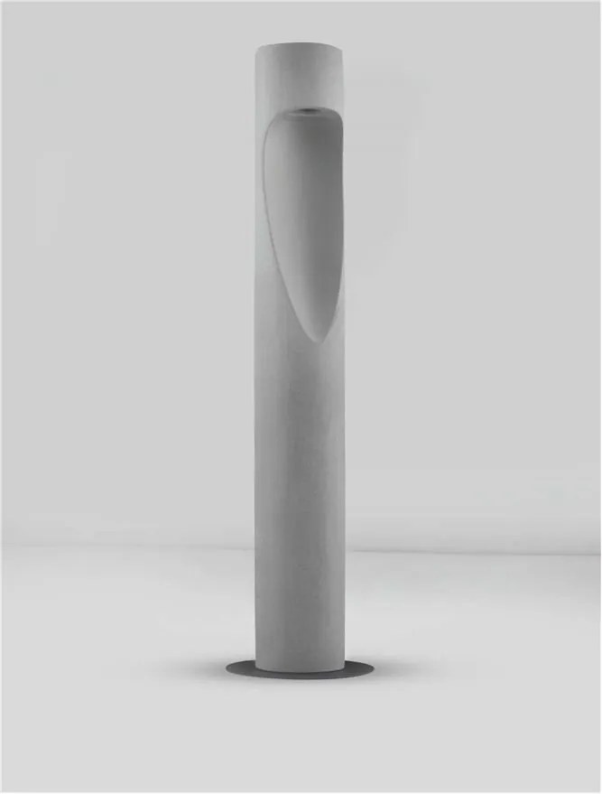 Stalp LED iluminat exterior din beton IP65 NODINO 75cm