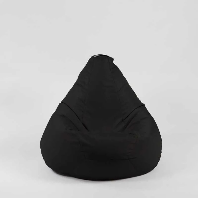 Fotoliu Nirvana Hobbit Pufrelax, Material Impermeabil - Negru