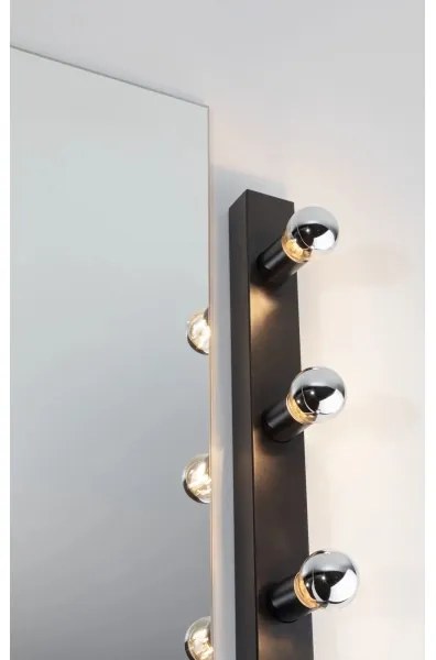 Corp de iluminat pentru oglindă de baie Paulmann 80099 4xE14/40W IP44 REGULA 230V negru